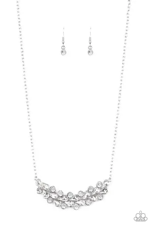 Special Treatment White Necklace
