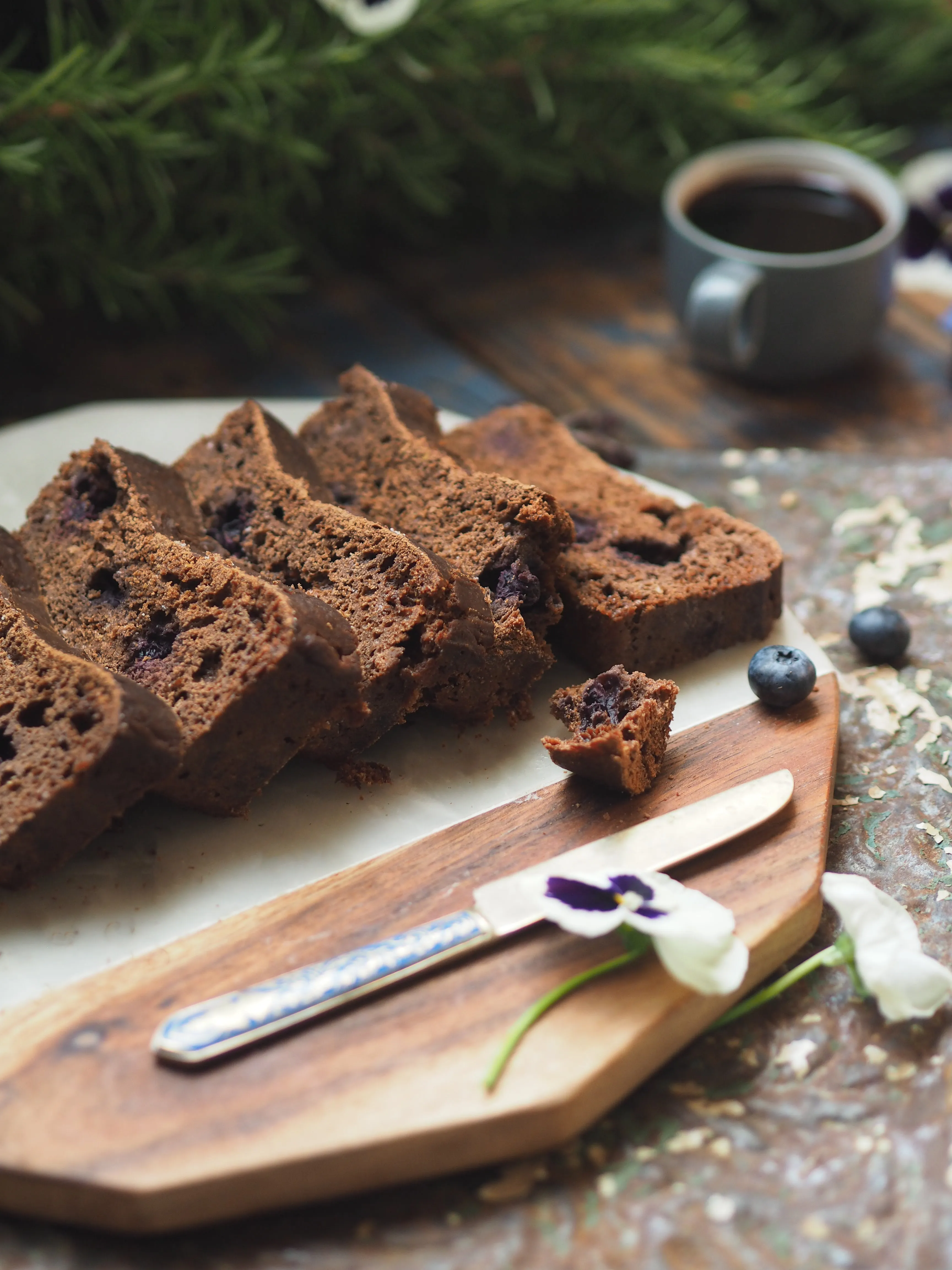 Spiced Blueberry bread