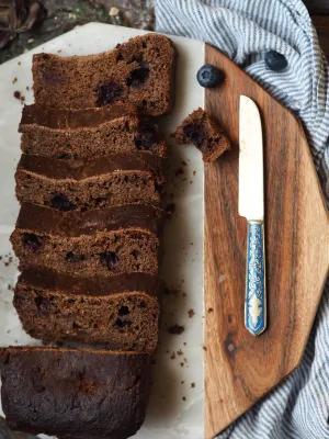 Spiced Blueberry bread