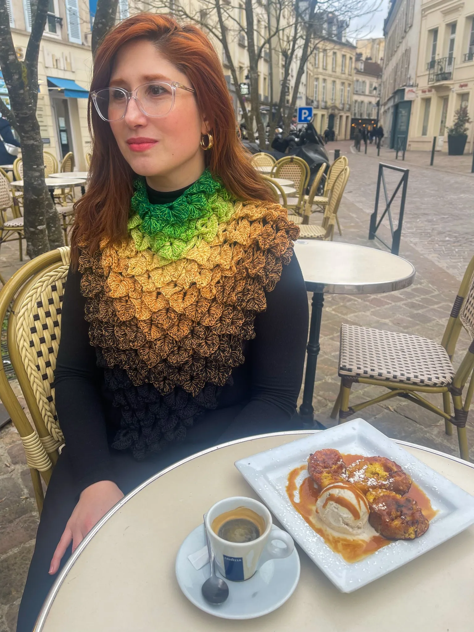 Spring Leaves Shawl
