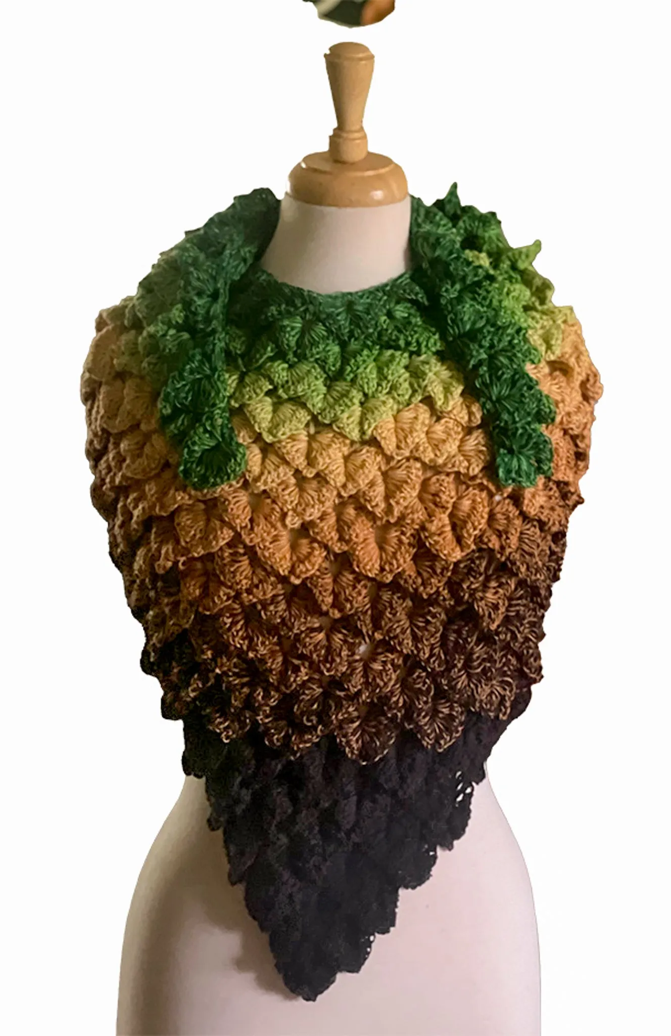 Spring Leaves Shawl