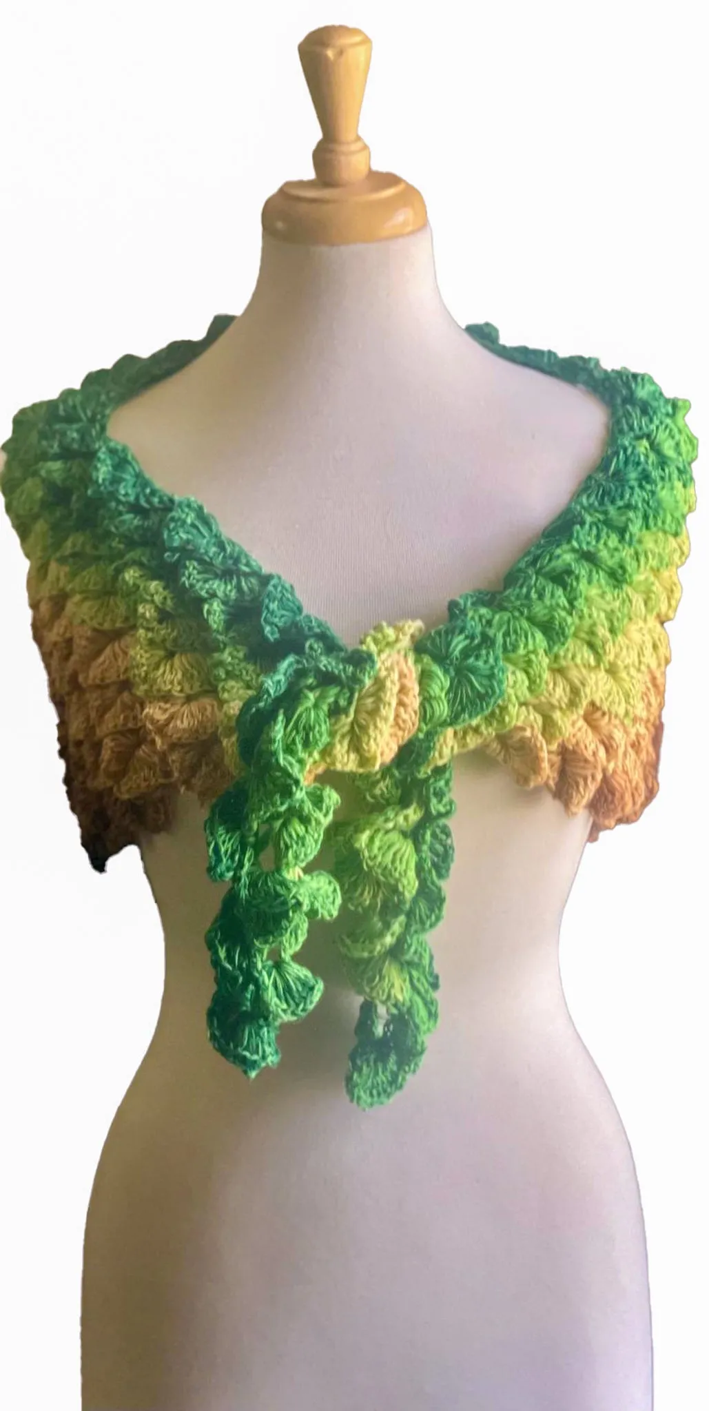 Spring Leaves Shawl