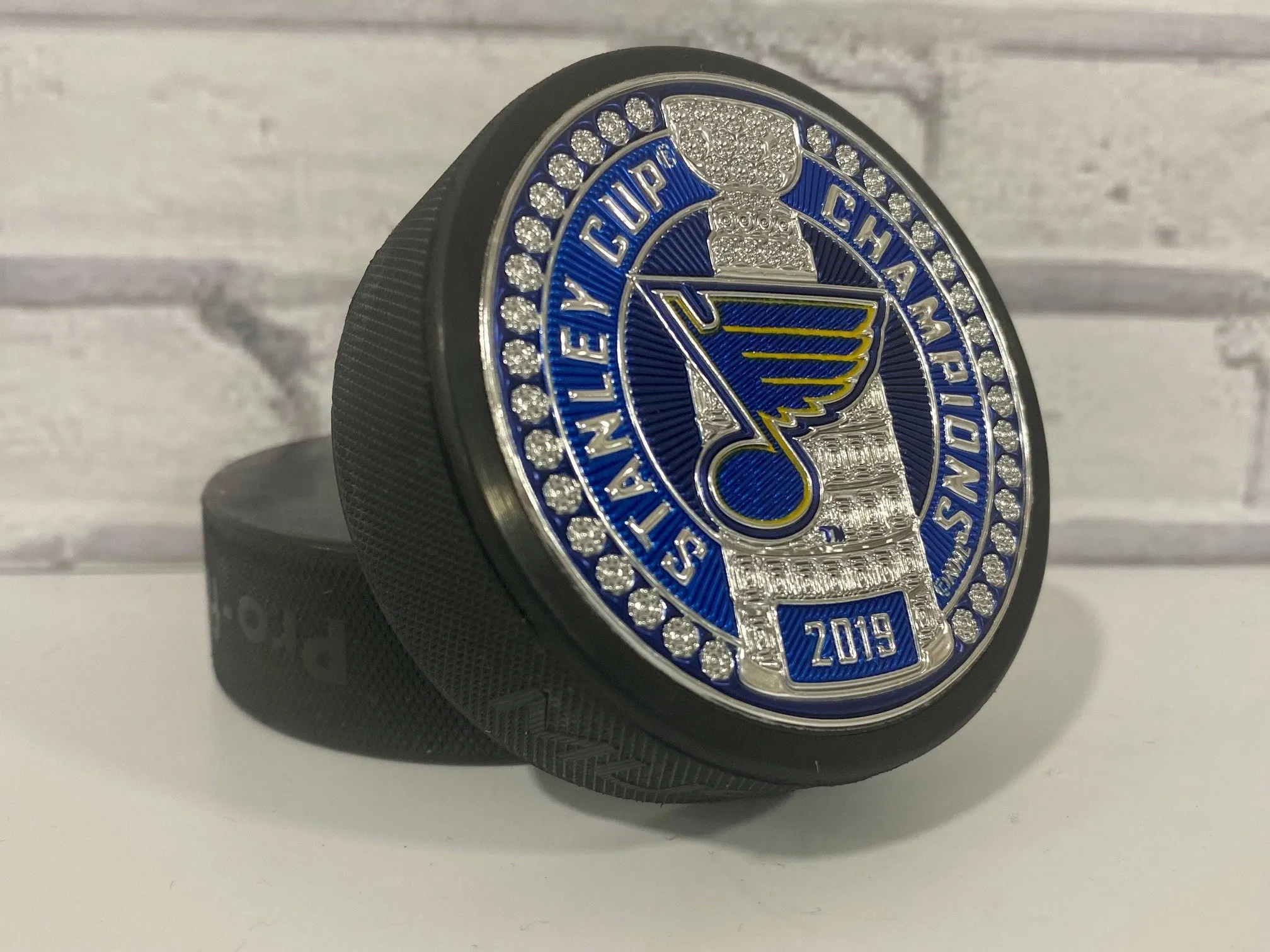 St. Louis Blues Puck - Trimflexx Stanley Cup Dynasty
