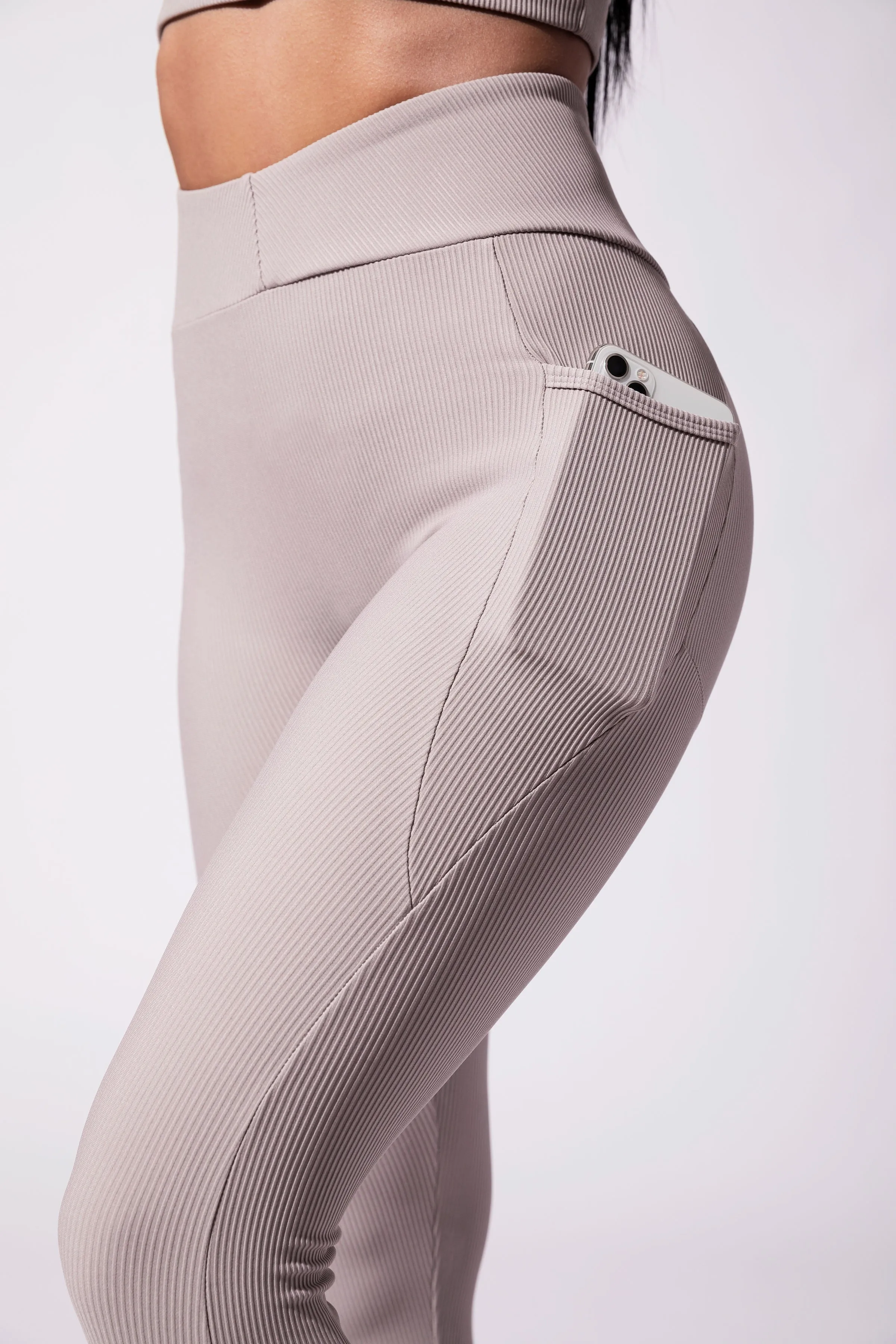 Stone Sculpt ribbed High waist legging