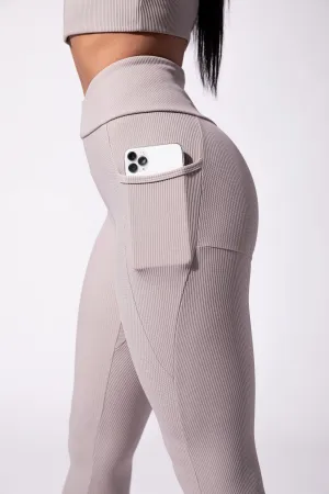 Stone Sculpt ribbed High waist legging
