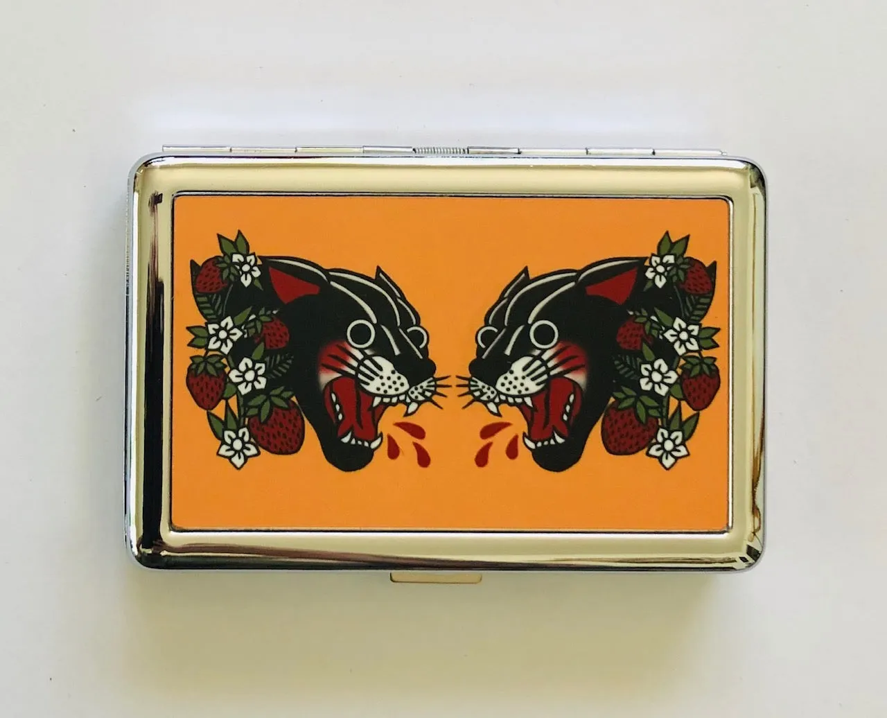 STRAWBERRY PANTHER CARD CASE