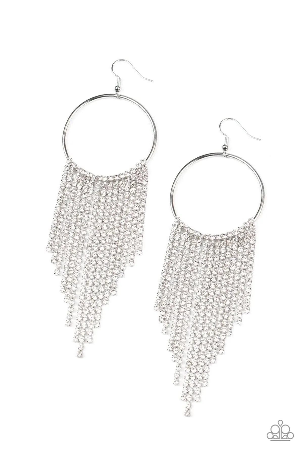 Streamlined shimmer - White