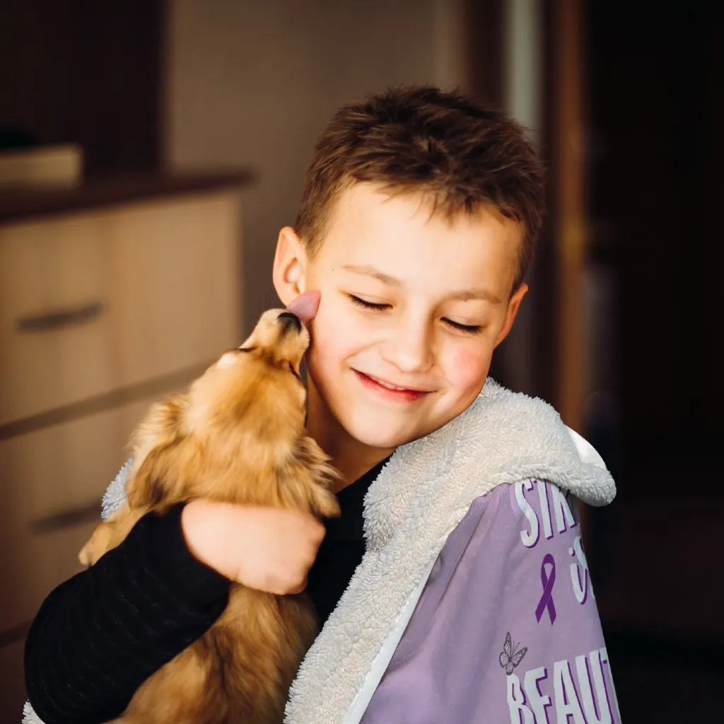 Strong & Beautiful Hooded Blanket