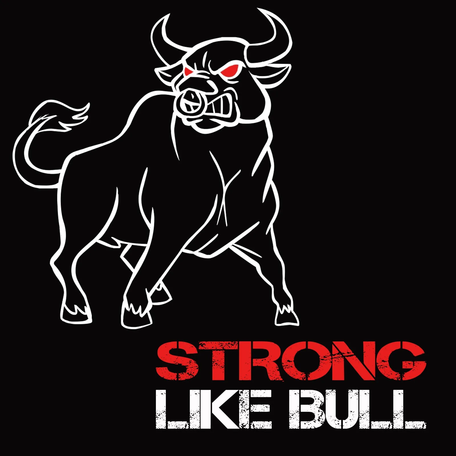 Strong like bull!!! Mens triblend crew