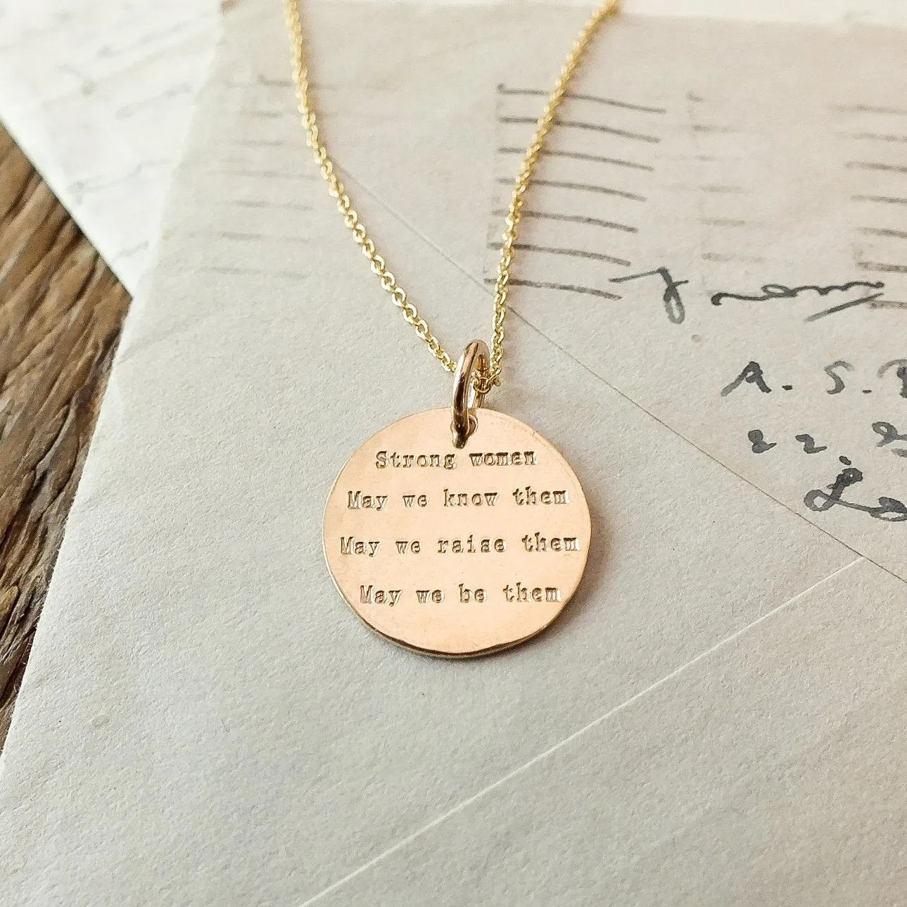 Strong Women Necklace | 2 options