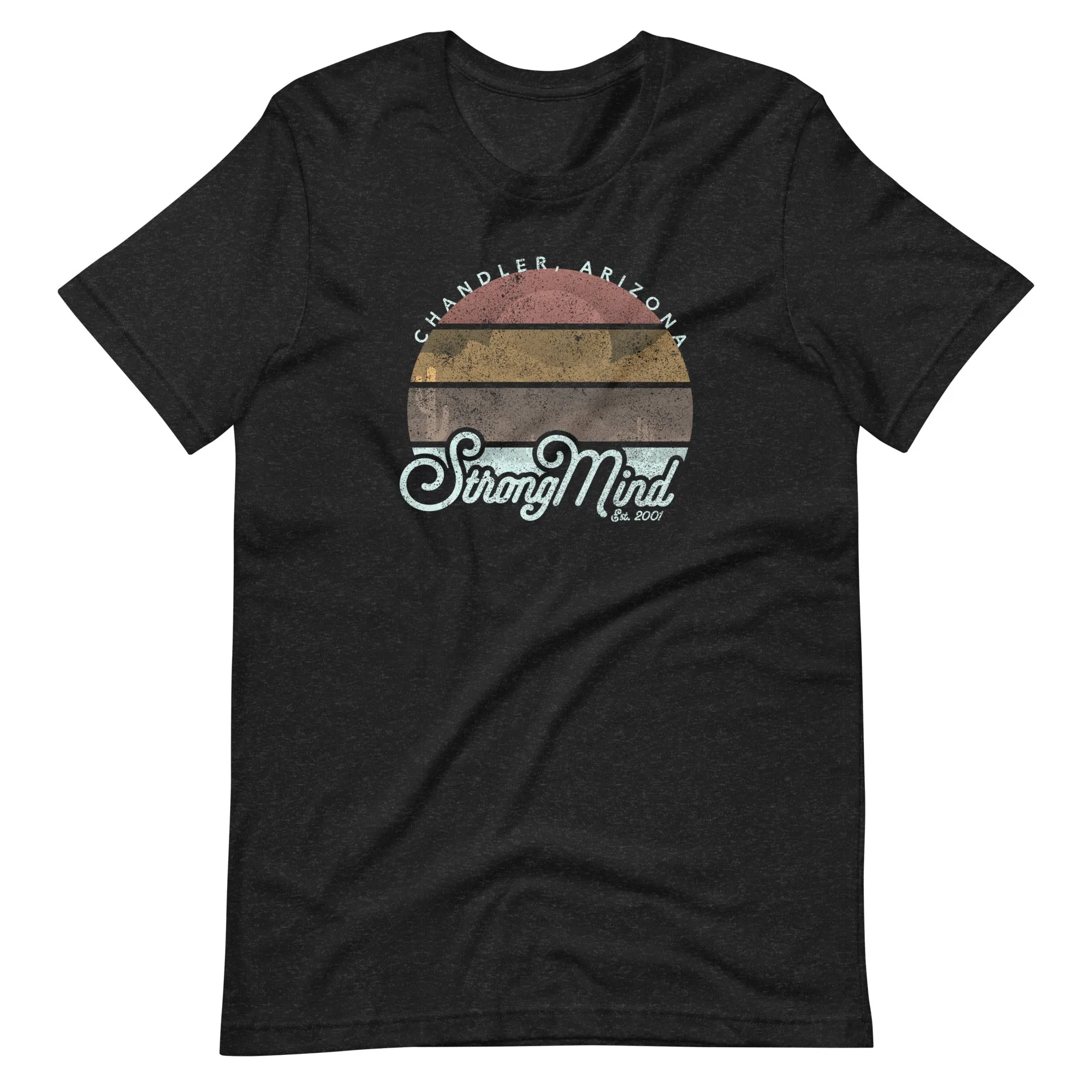 StrongMind Est. 2001 Vintage Style Unisex t-shirt (Dark)