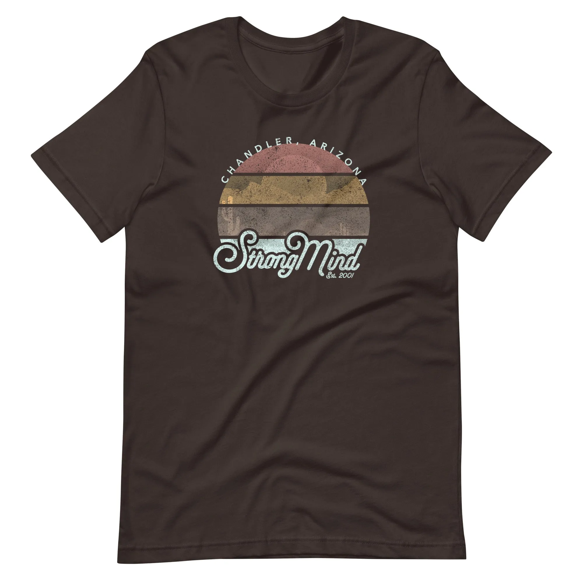StrongMind Est. 2001 Vintage Style Unisex t-shirt (Dark)