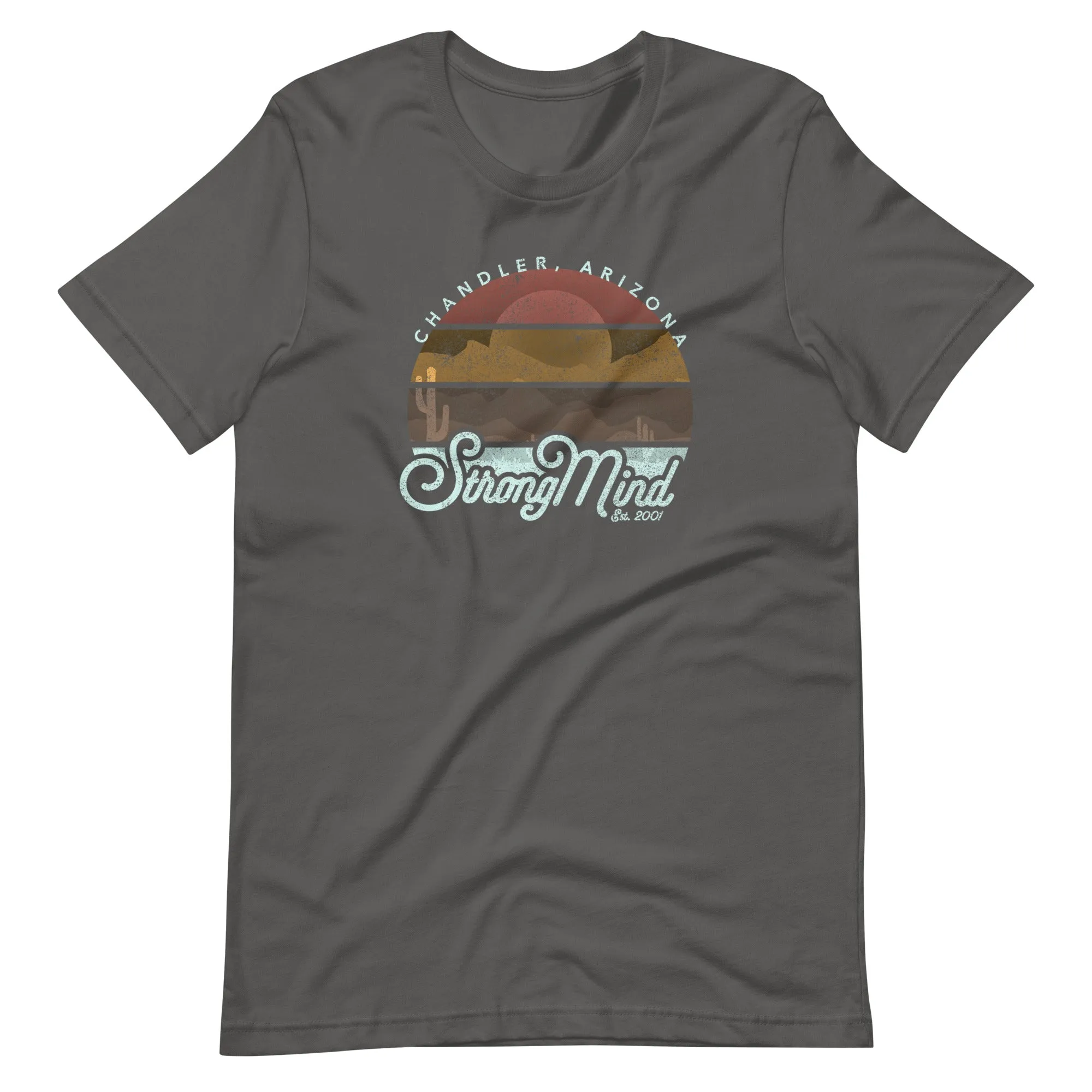 StrongMind Est. 2001 Vintage Style Unisex t-shirt (Dark)