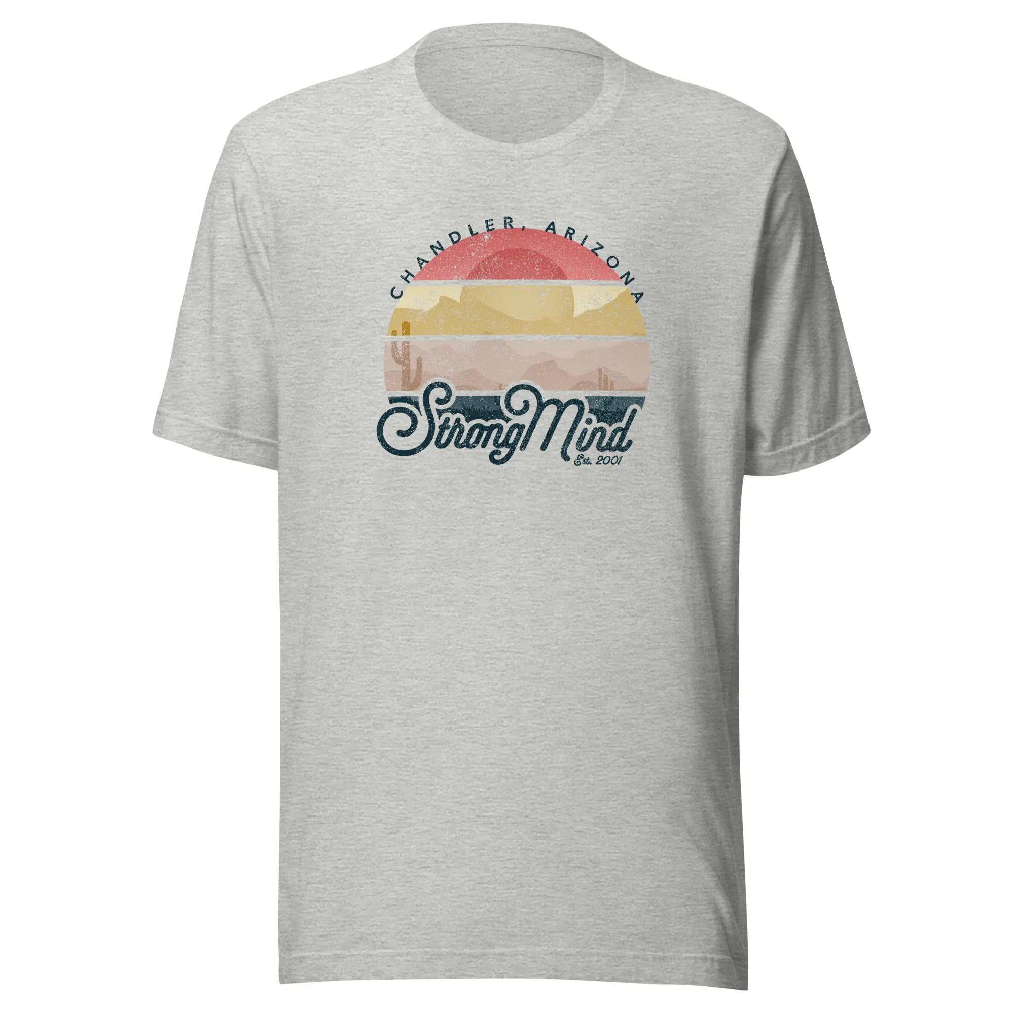 StrongMind Est. 2001 Vintage Style Unisex t-shirt (Light)