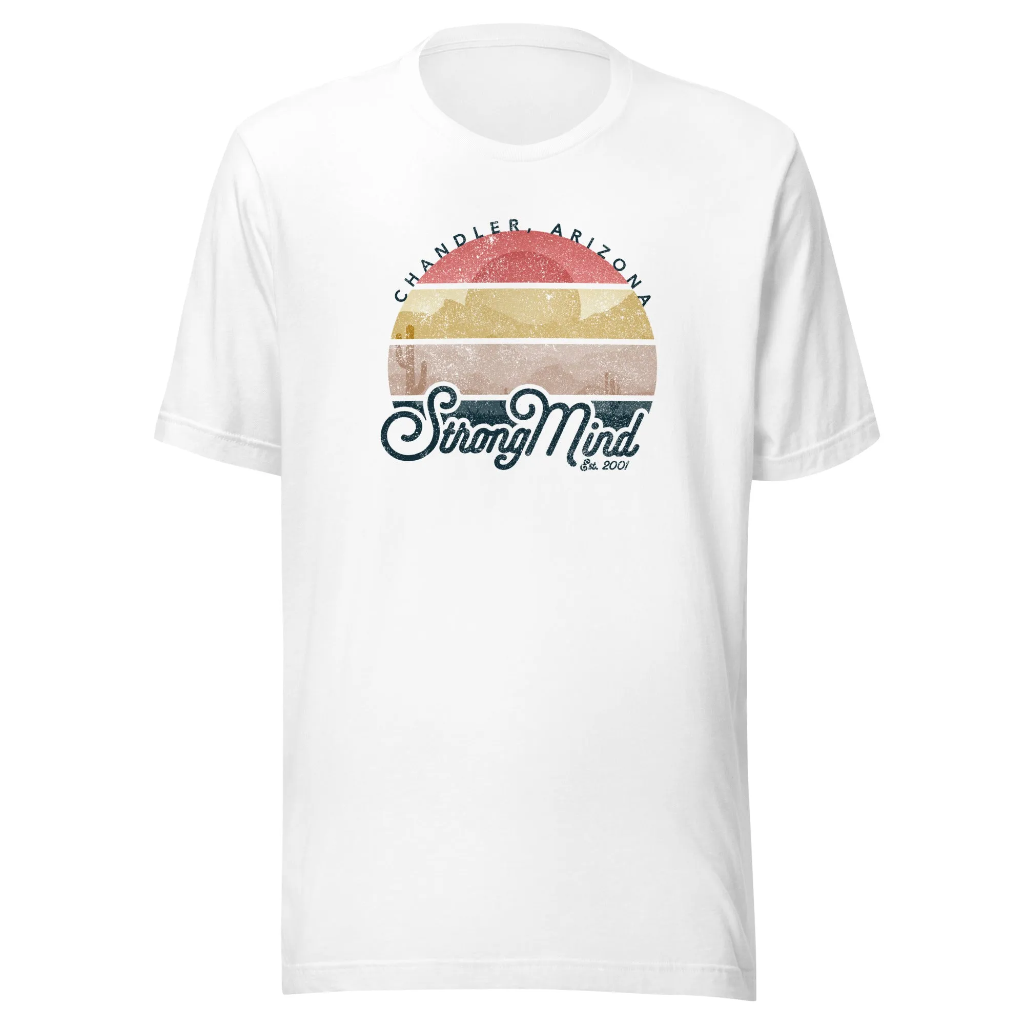 StrongMind Est. 2001 Vintage Style Unisex t-shirt (Light)