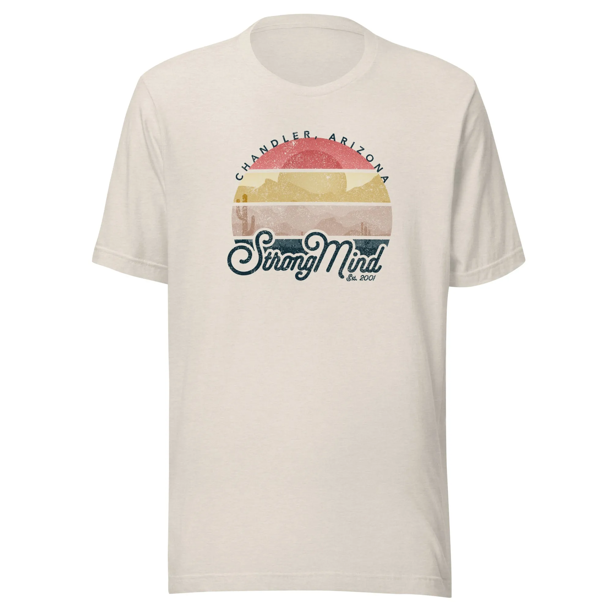 StrongMind Est. 2001 Vintage Style Unisex t-shirt (Light)