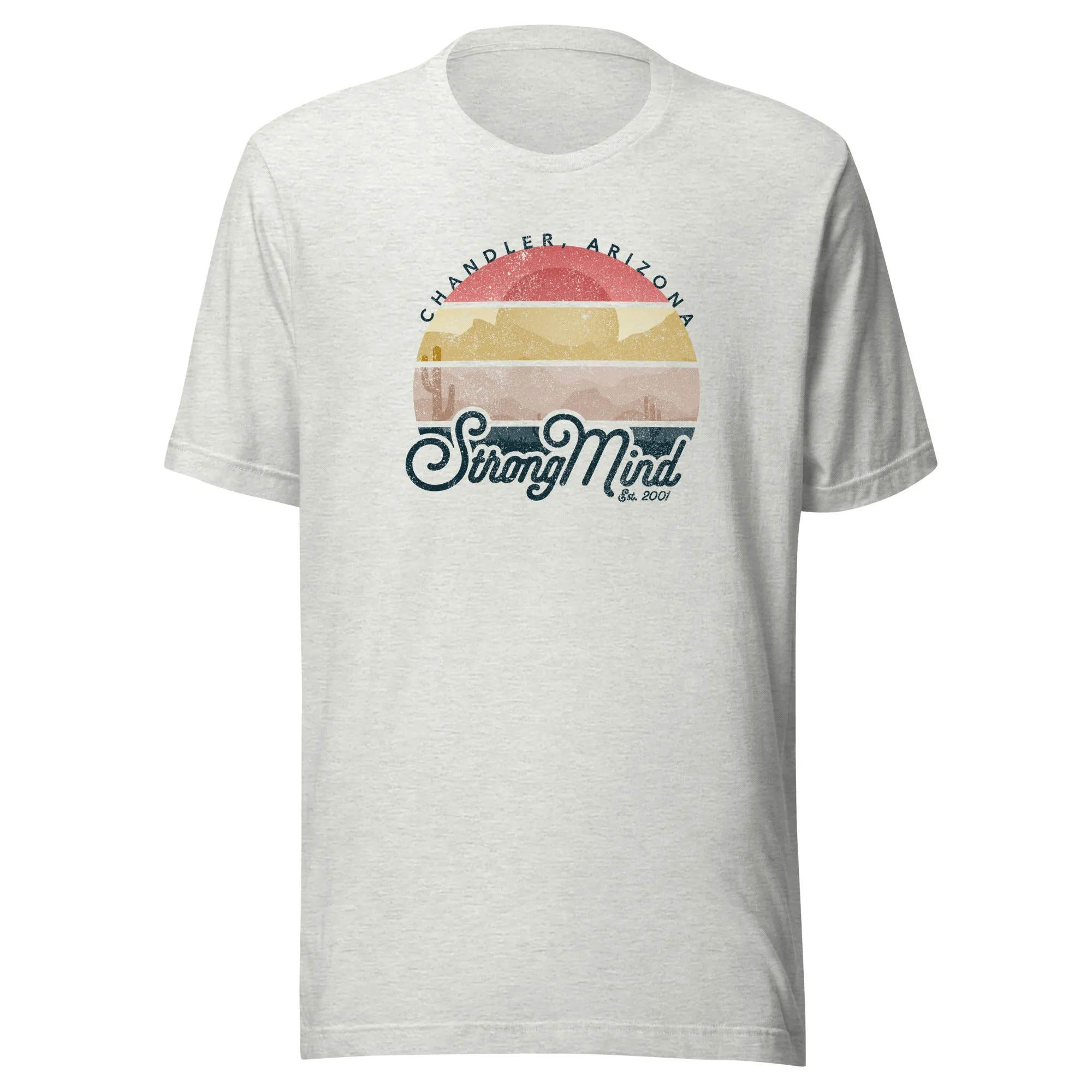 StrongMind Est. 2001 Vintage Style Unisex t-shirt (Light)