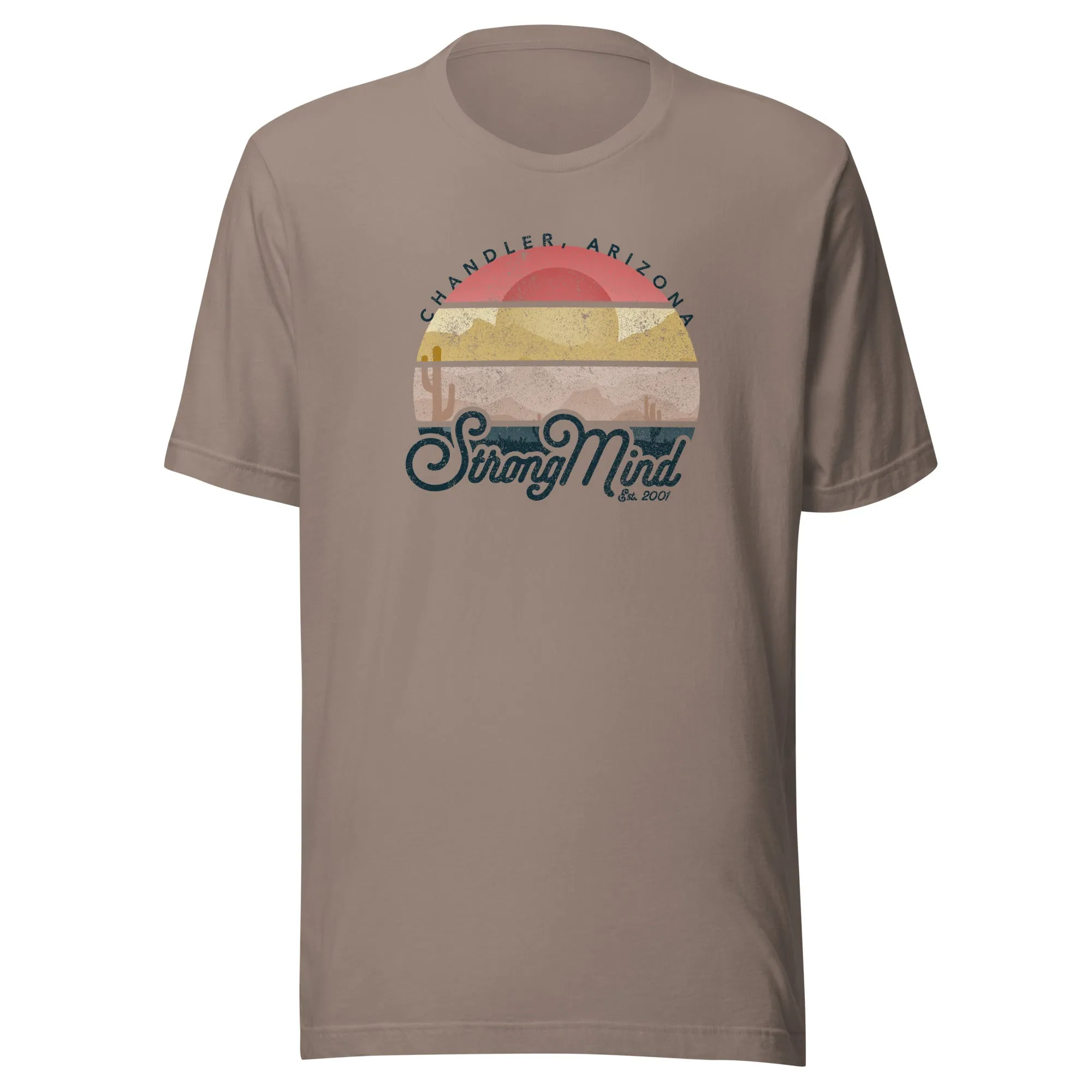 StrongMind Est. 2001 Vintage Style Unisex t-shirt (Light)