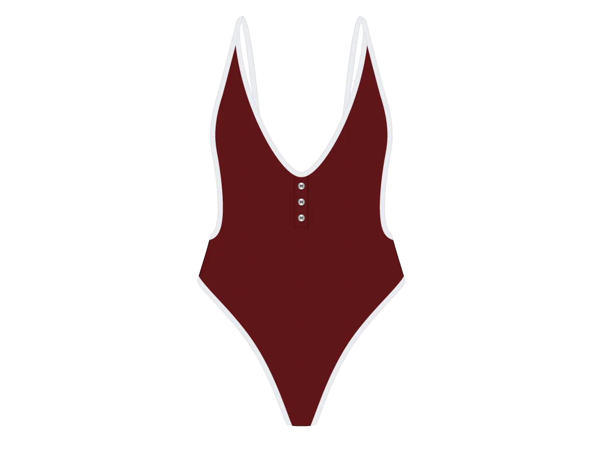 Subarctic Adjustable Ribbed Retro one-piece