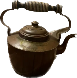 Swedish Skultana Kettle with Wooden handle