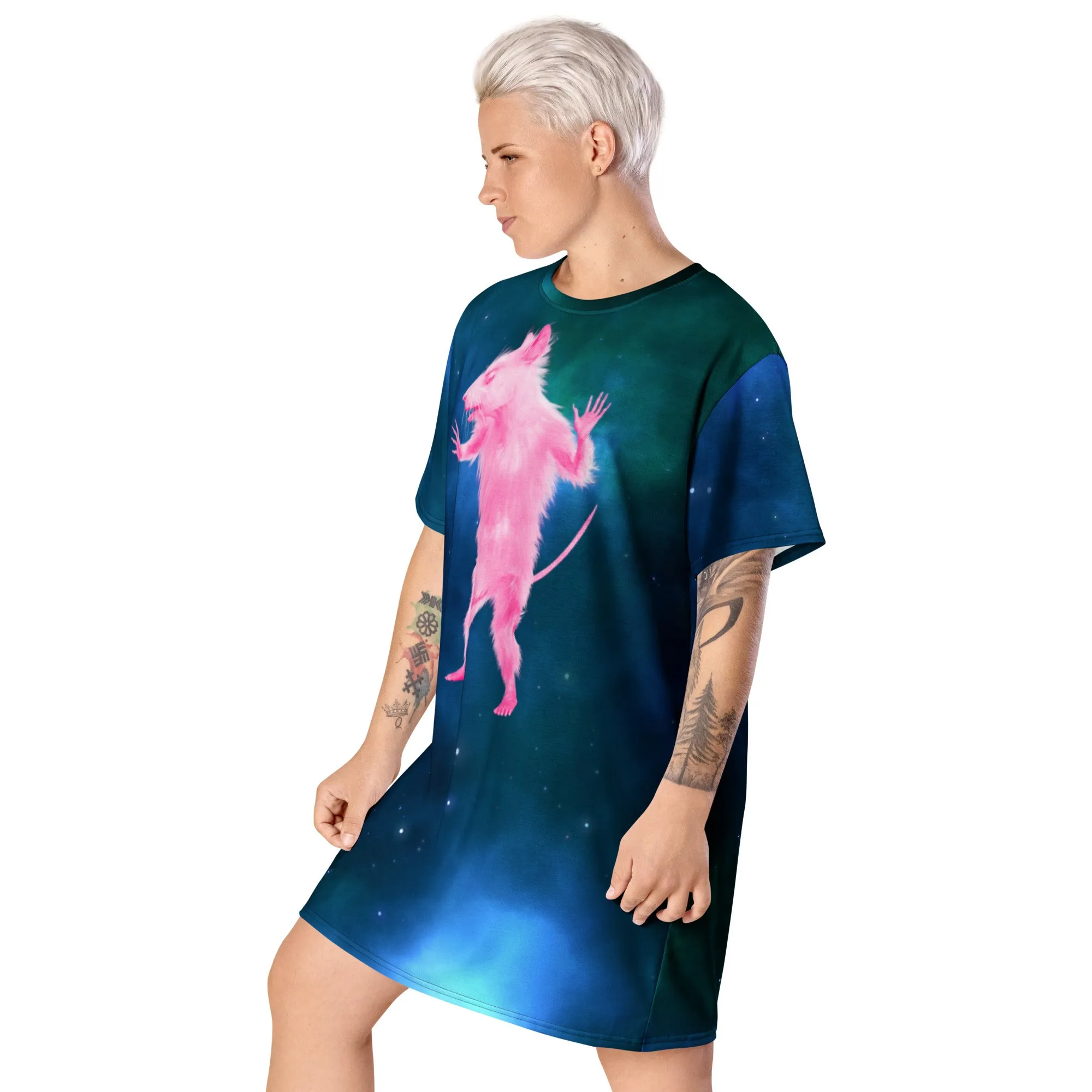 T-shirt Dress, Space Rat