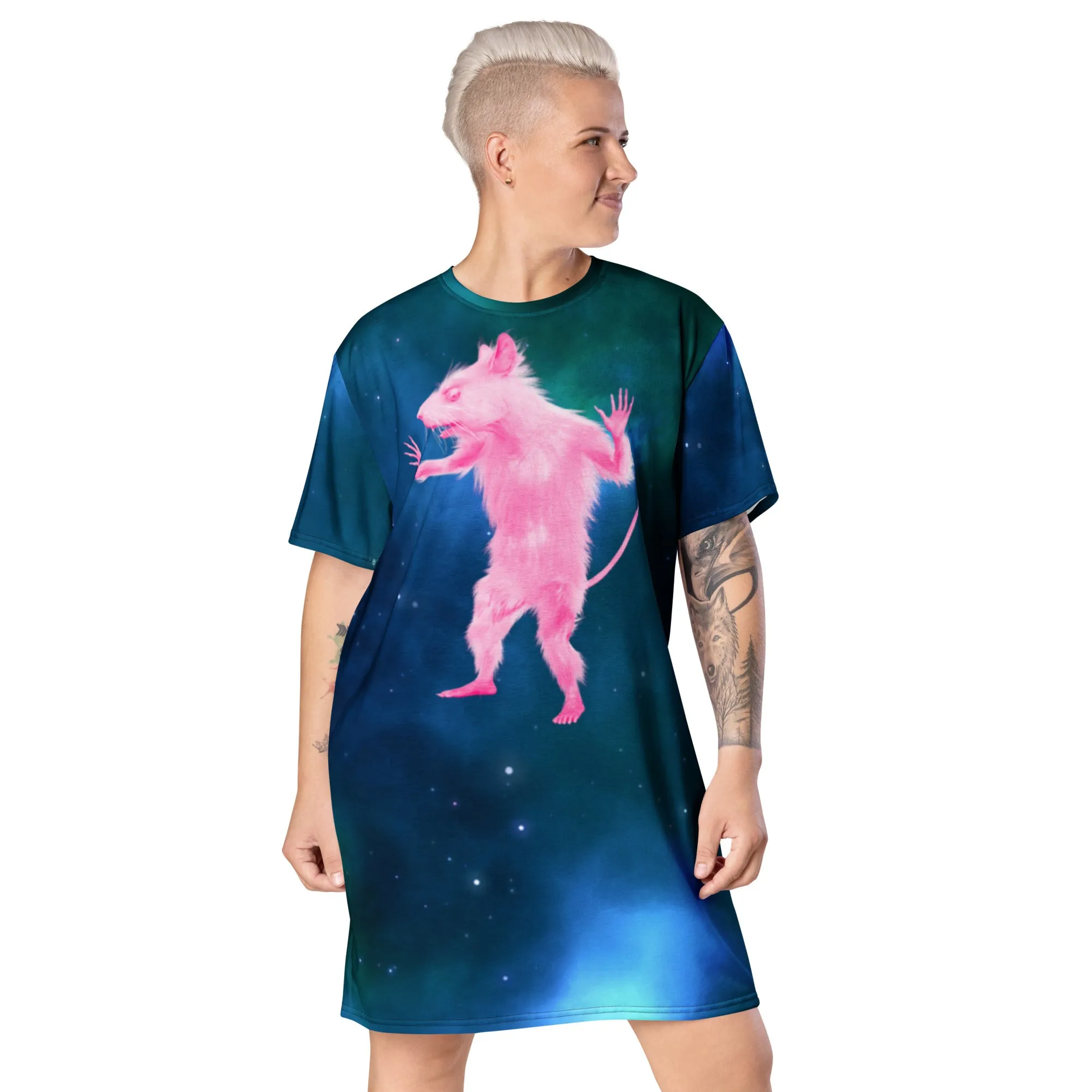T-shirt Dress, Space Rat