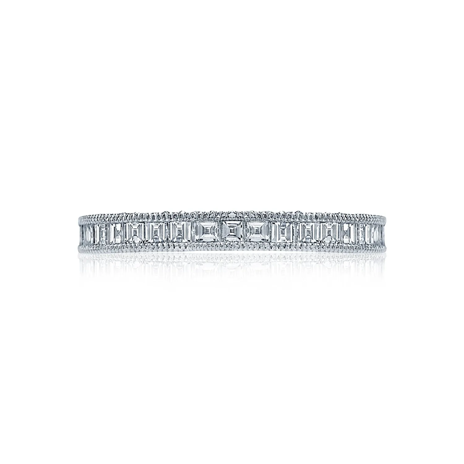 Tacori Channel-Set Asscher Cut Diamond Band