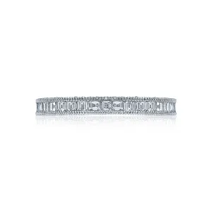 Tacori Channel-Set Asscher Cut Diamond Band