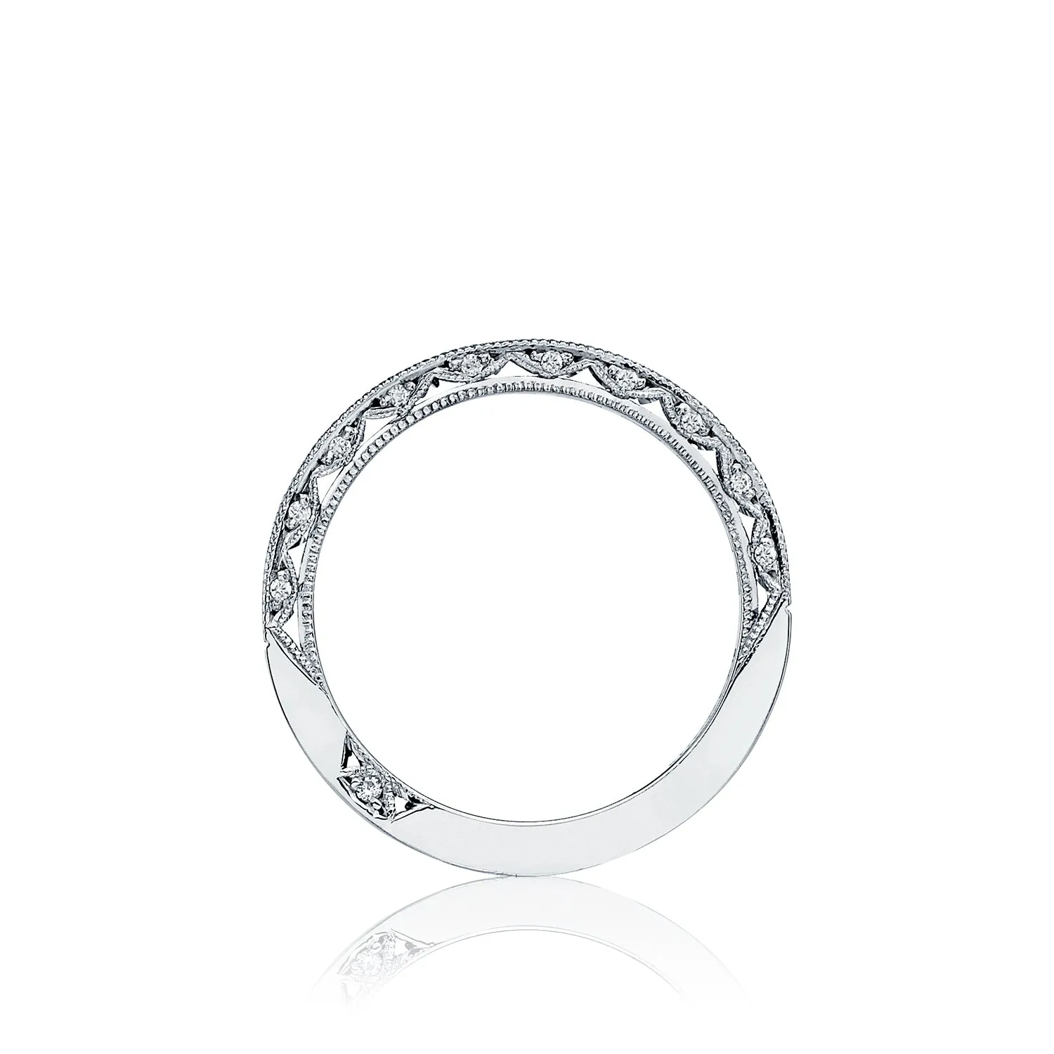 Tacori Channel-Set Asscher Cut Diamond Band