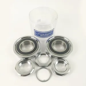 Tange Seiki BB220SB Sealed Bottom Bracket For One Piece Cranks Chrome