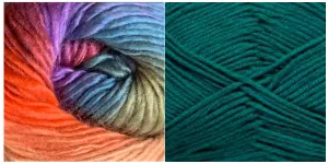 TEAL   ZINNIA - Embossed Natura Hat KIT