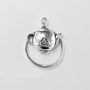 Teapot Charm/Glasses Holder