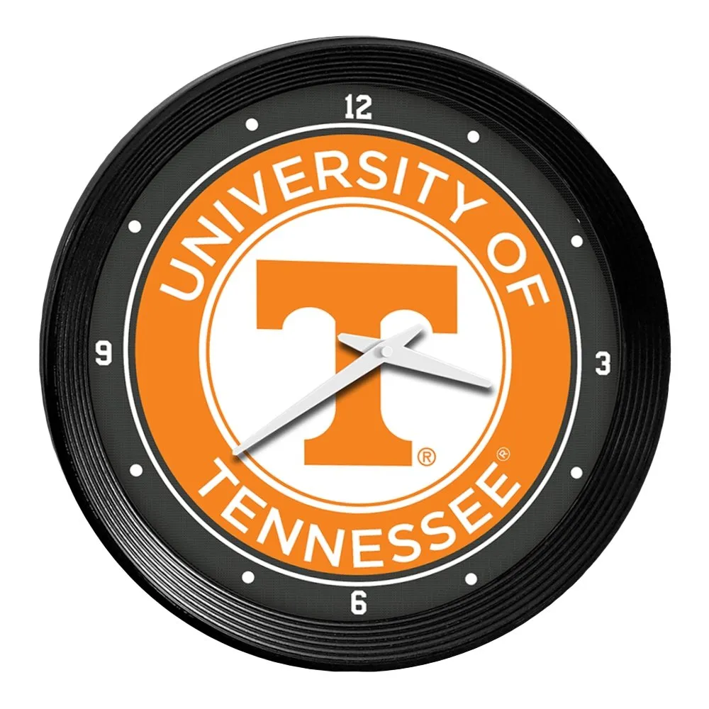 Tennessee Volunteers: Ribbed Frame Wall Clock