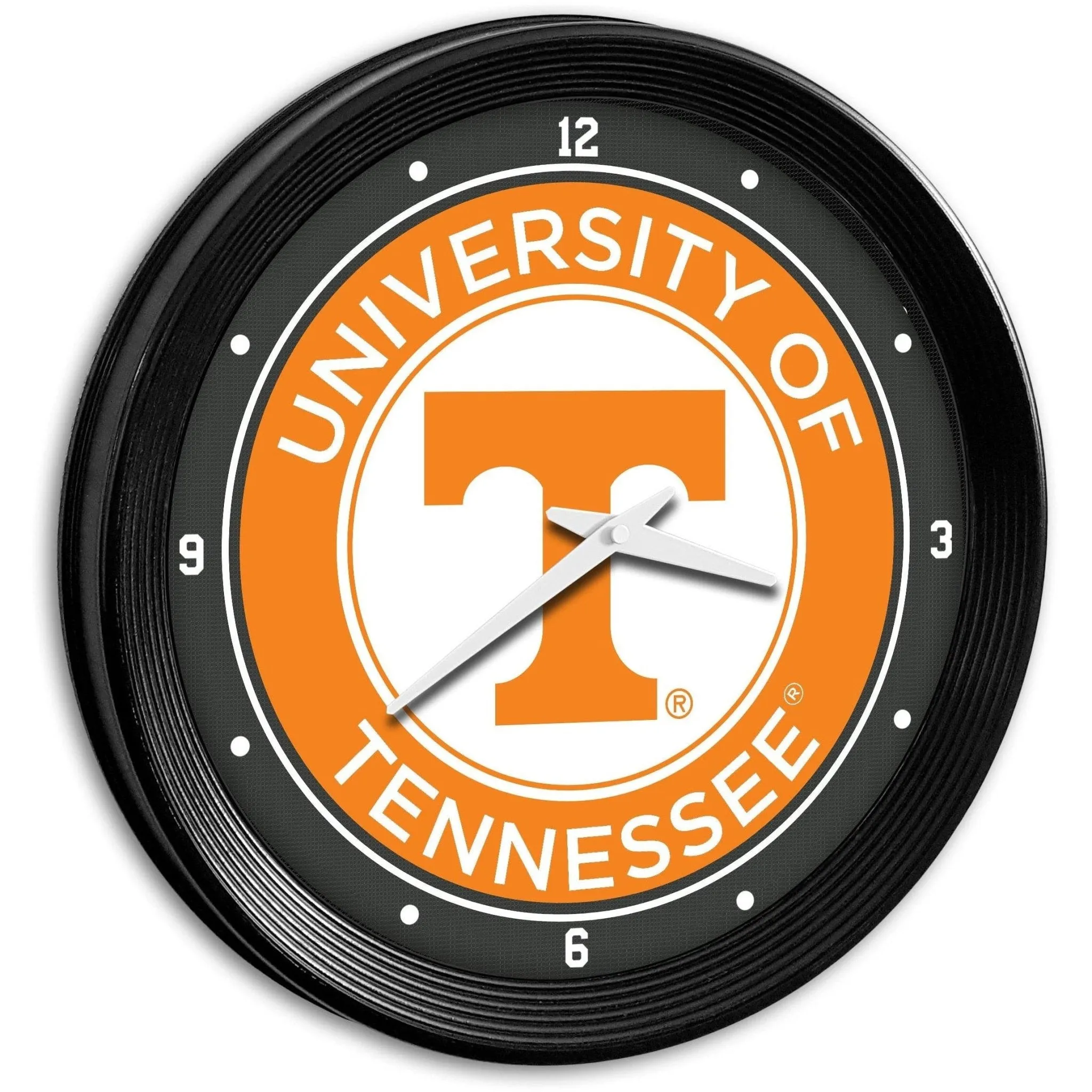 Tennessee Volunteers: Ribbed Frame Wall Clock