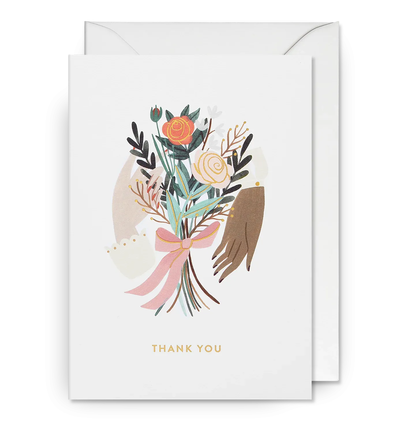 Thank You Vintage Illustrated