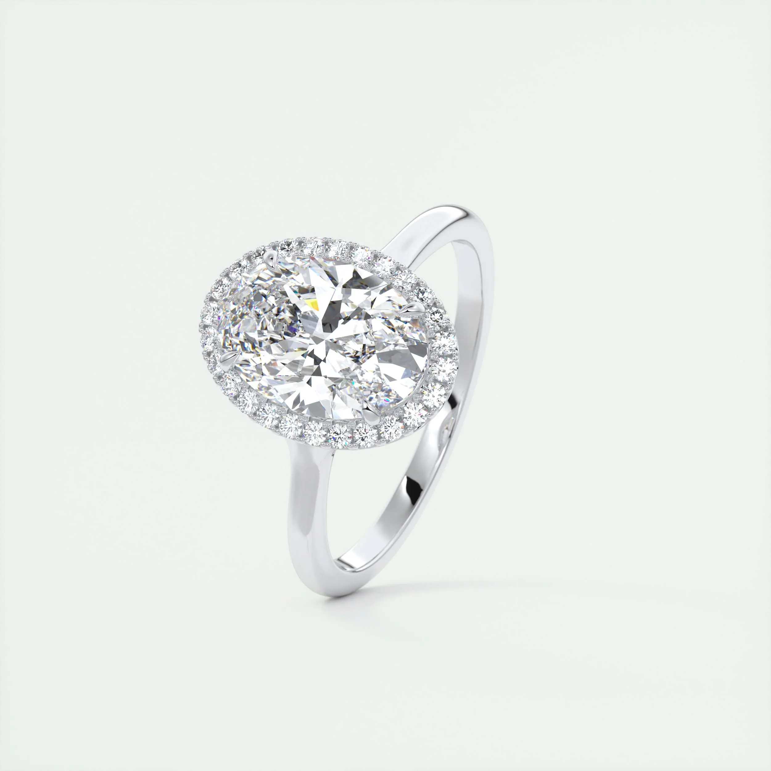 The Breezy Halo | Oval