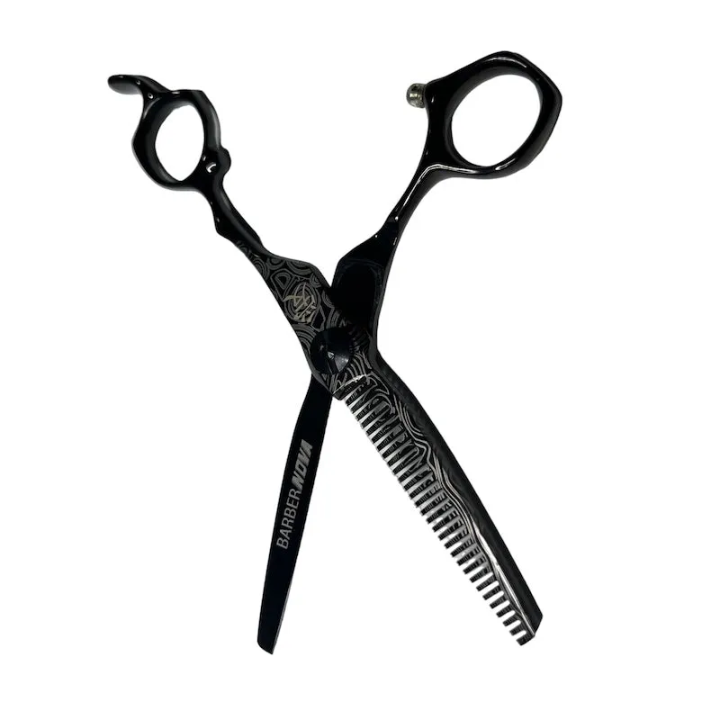 THE GRAND MASTER NOVA BLACK THINNING 6 INCH SHEAR