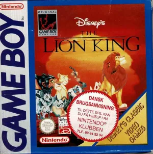 The Lion King i æske (m. kosmetiske fejl)