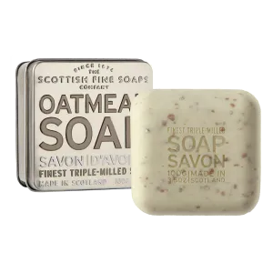 The Scottish Fine Soaps Company Soap In A Tin – Oatmeal 100g