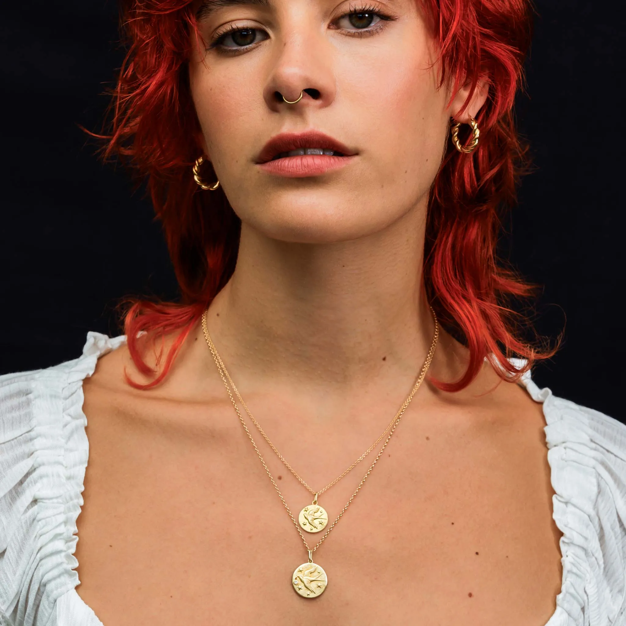 The Voyager Petite Swallow Pendant Necklace