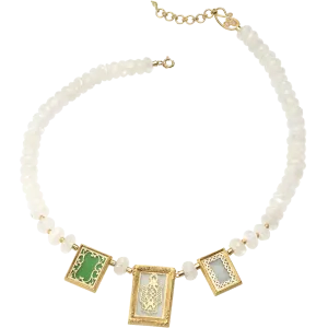 Thewa Goat Necklace