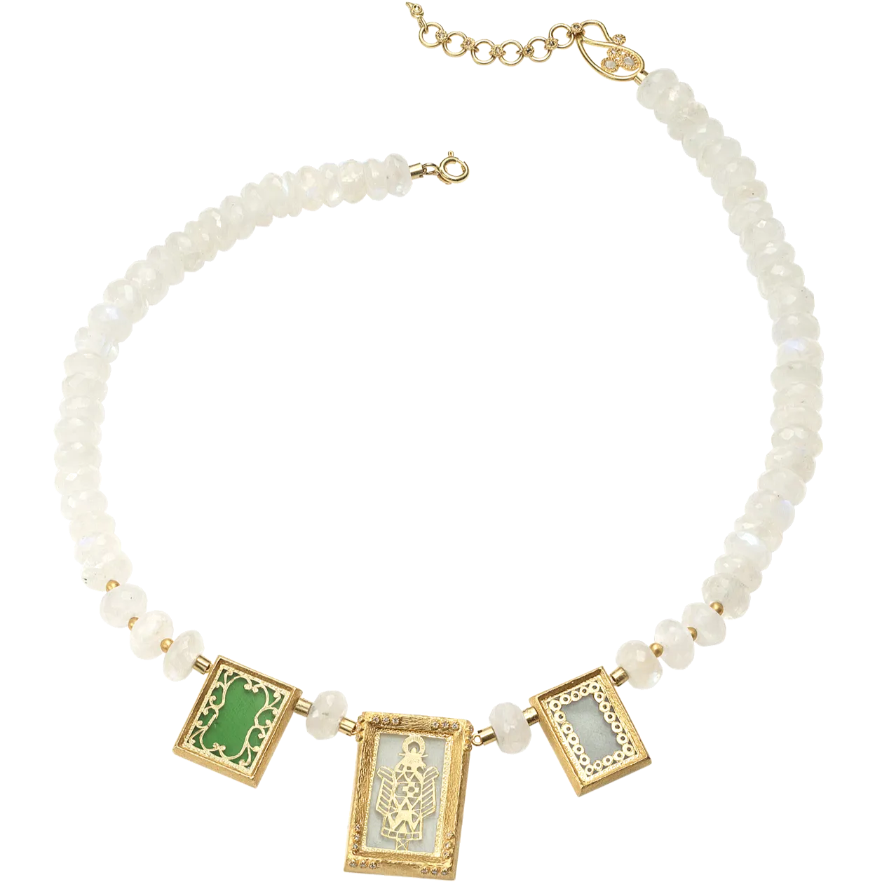 Thewa Goat Necklace