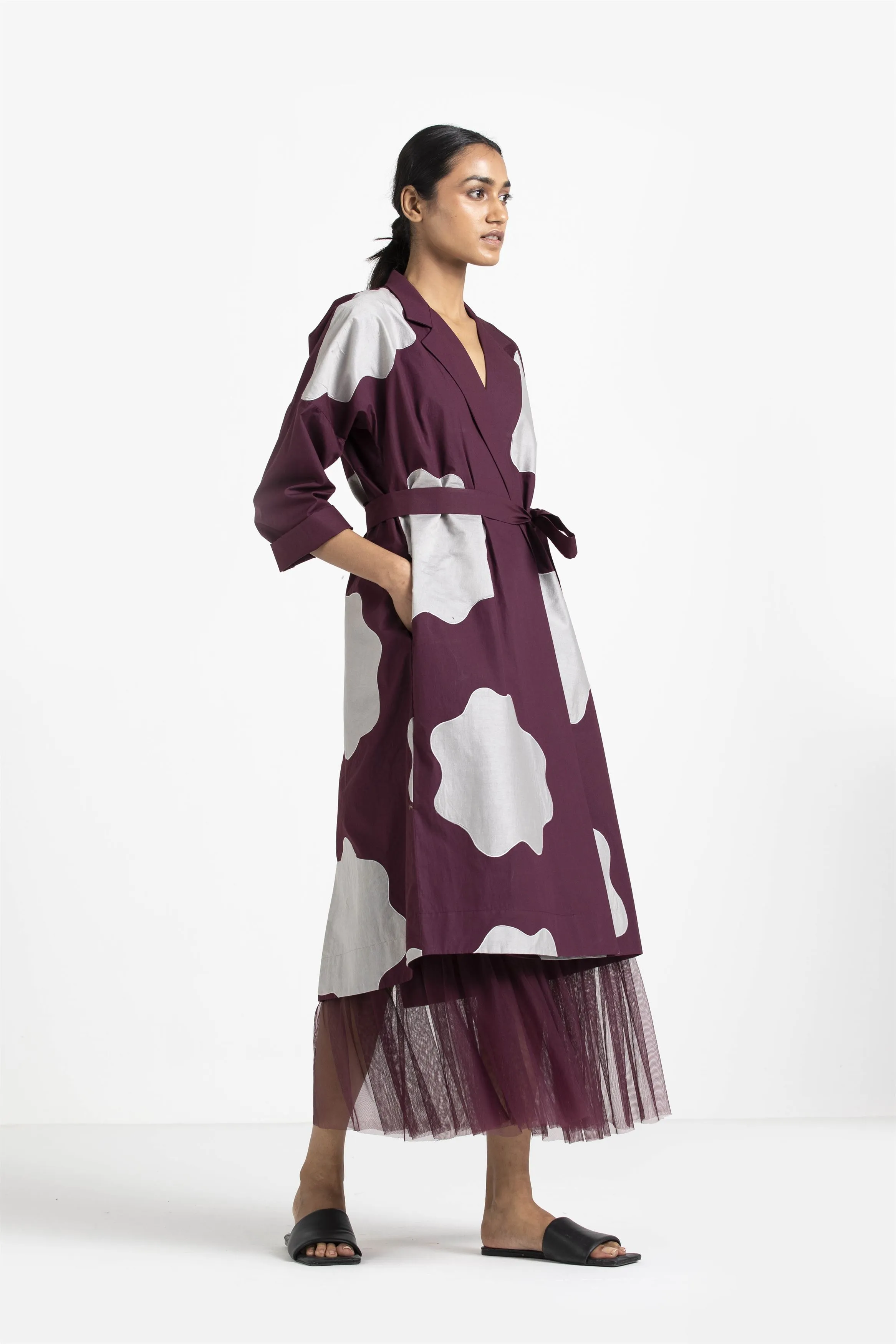 THREE   -   Applique Jacket Co Ord (Set Of 2)