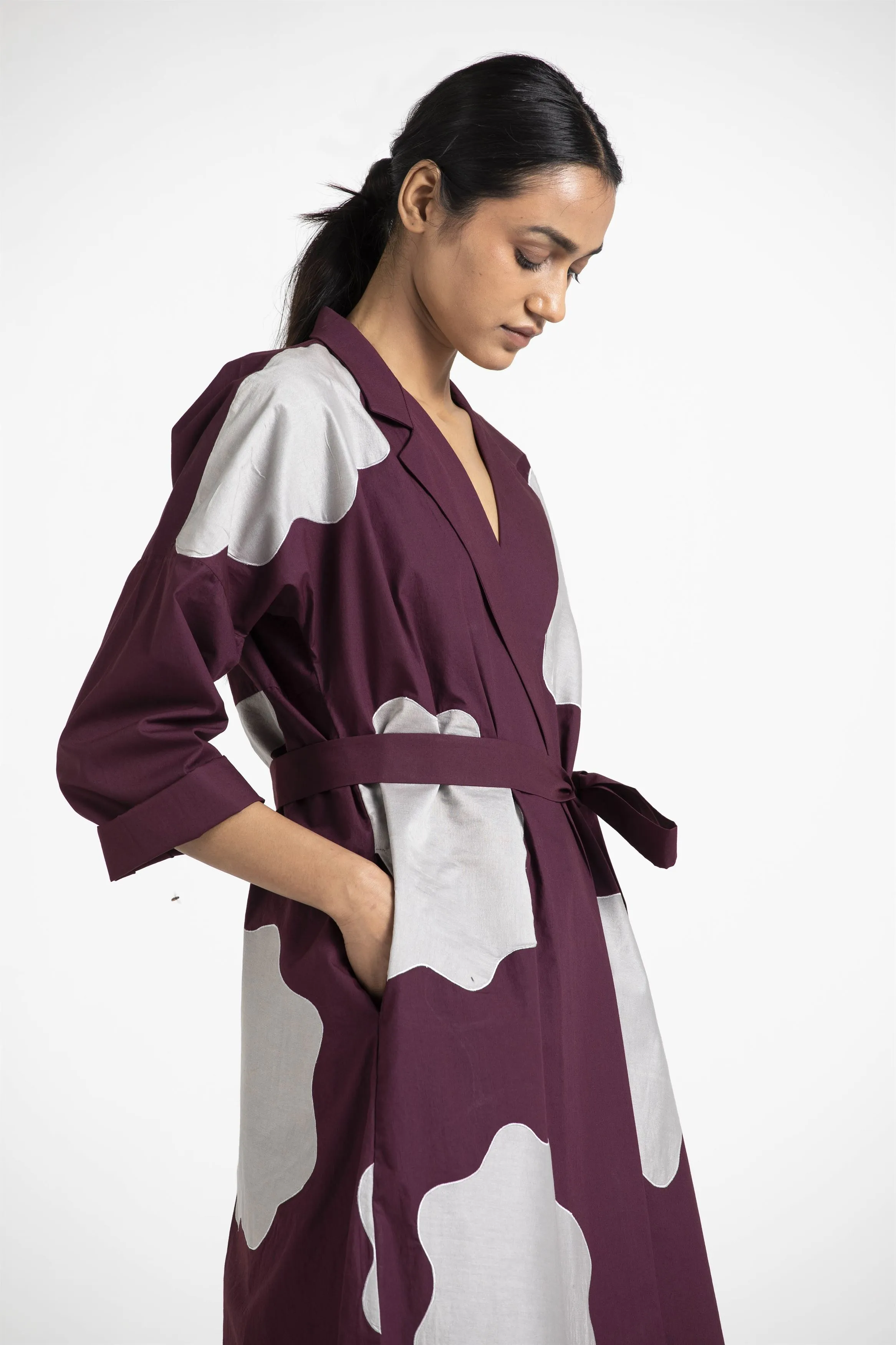 THREE   -   Applique Jacket Co Ord (Set Of 2)