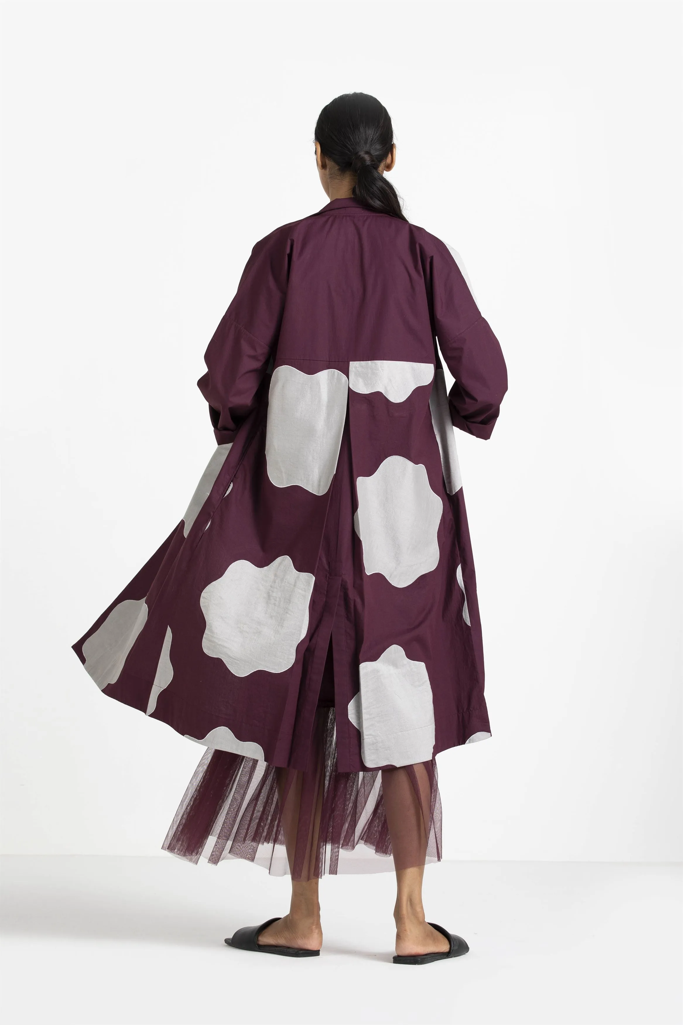 THREE   -   Applique Jacket Co Ord (Set Of 2)