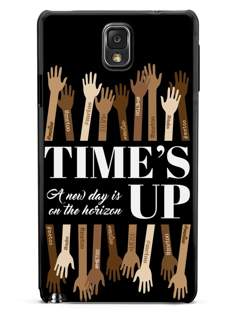 Time's Up - A New Day is on the Horizon - #MeToo - Black Case