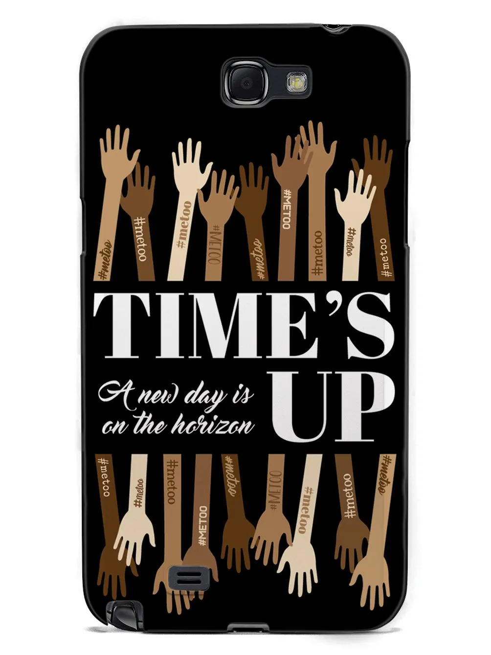 Time's Up - A New Day is on the Horizon - #MeToo - Black Case