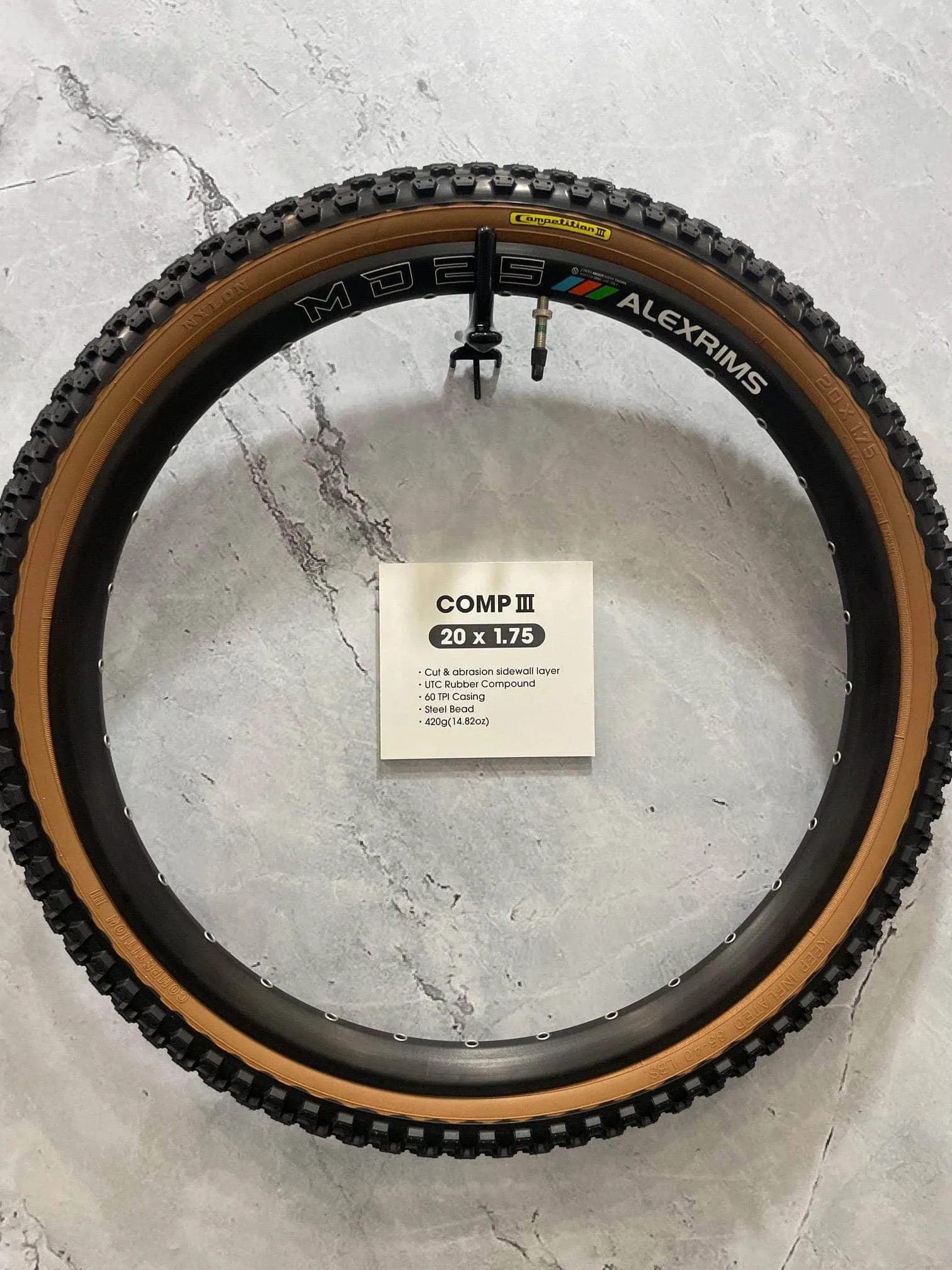 Tioga Comp III Old School Skinwall Tyres 1.75 / 2.125 Pair