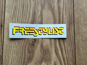 Torker Freestylist 1984 NOS Frame and Fork Sticker Single