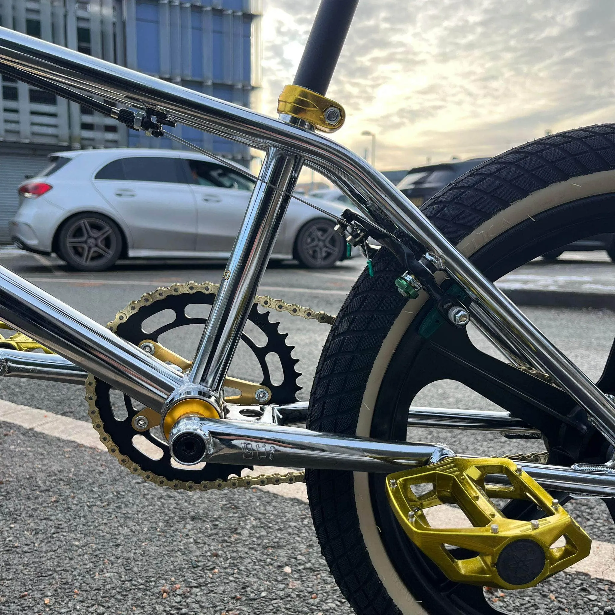 Torker LP-F Custom Bike Chrome / Black / Gold